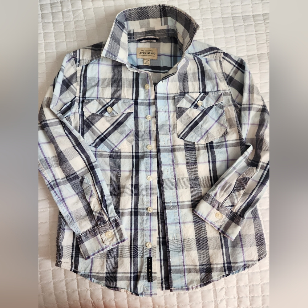 Lucky Brand, Boys S, long sleeve, button-up